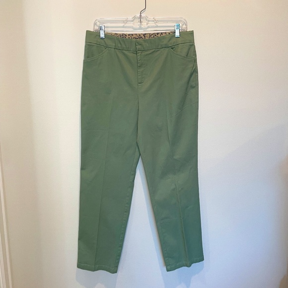Appleseed's Pants - Appleseed's Sage Cotton Pants - 12p